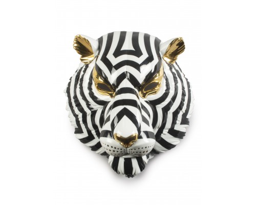 Lladro. Фарфоровая маска тигра