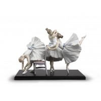 Lladro. фарфоровая композиция "Балет за кулисами"