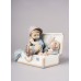Lladro статуэтка "Мальчик в чемодане"