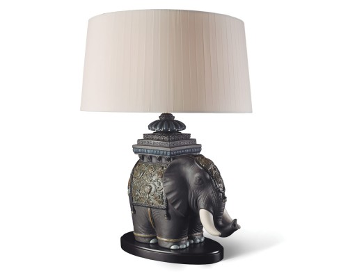 Lladro настольная лампа  «Слон из Сиама»