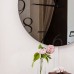 Зеркало/часы Moment от Cattelan Italia, из стекла с шелкографией